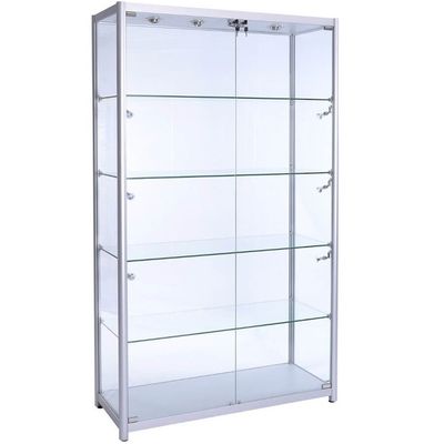 3D Renderings Wall Mounted Showcase With Glass Display 10mm Thick