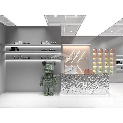 Fantasie Skincare-Anzeige legt Namen-Make-upgeschäfts-Möbel mit geführtem Licht beiseite