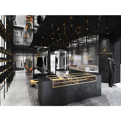 Kleinmann-Kleidungs-Schaufenster-Möbel furnierten Kleiderladenbaue
